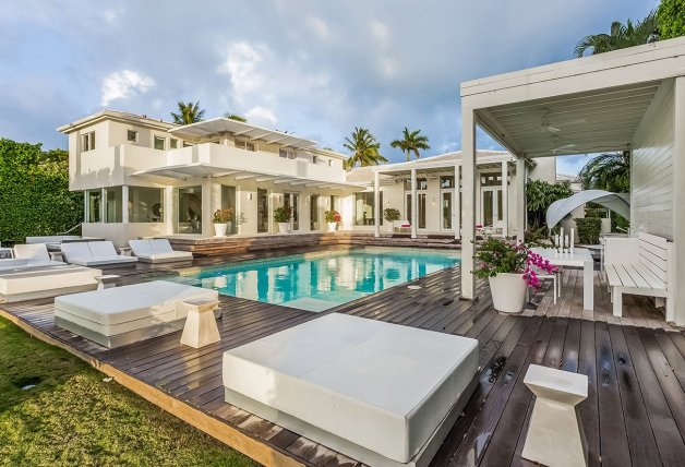 La casa de Shakira en Miami.