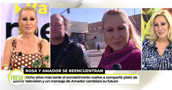 Amador Mohedano siempre ha admitido que echa de menos a Rosa Benito.