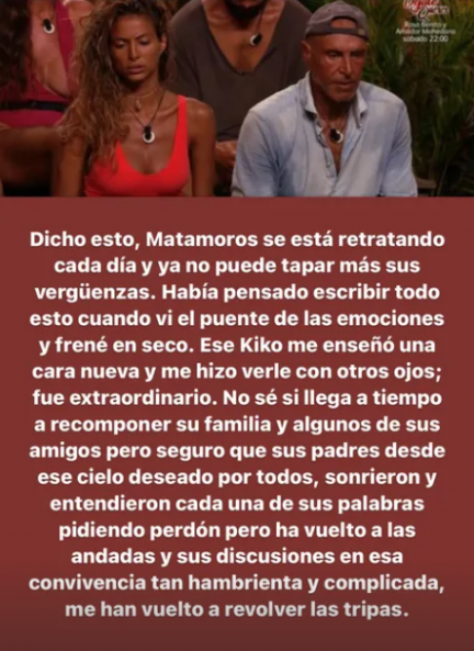 Mercedes Milá no se ha cortado a la hora de criticar a Kiko Matamoros.