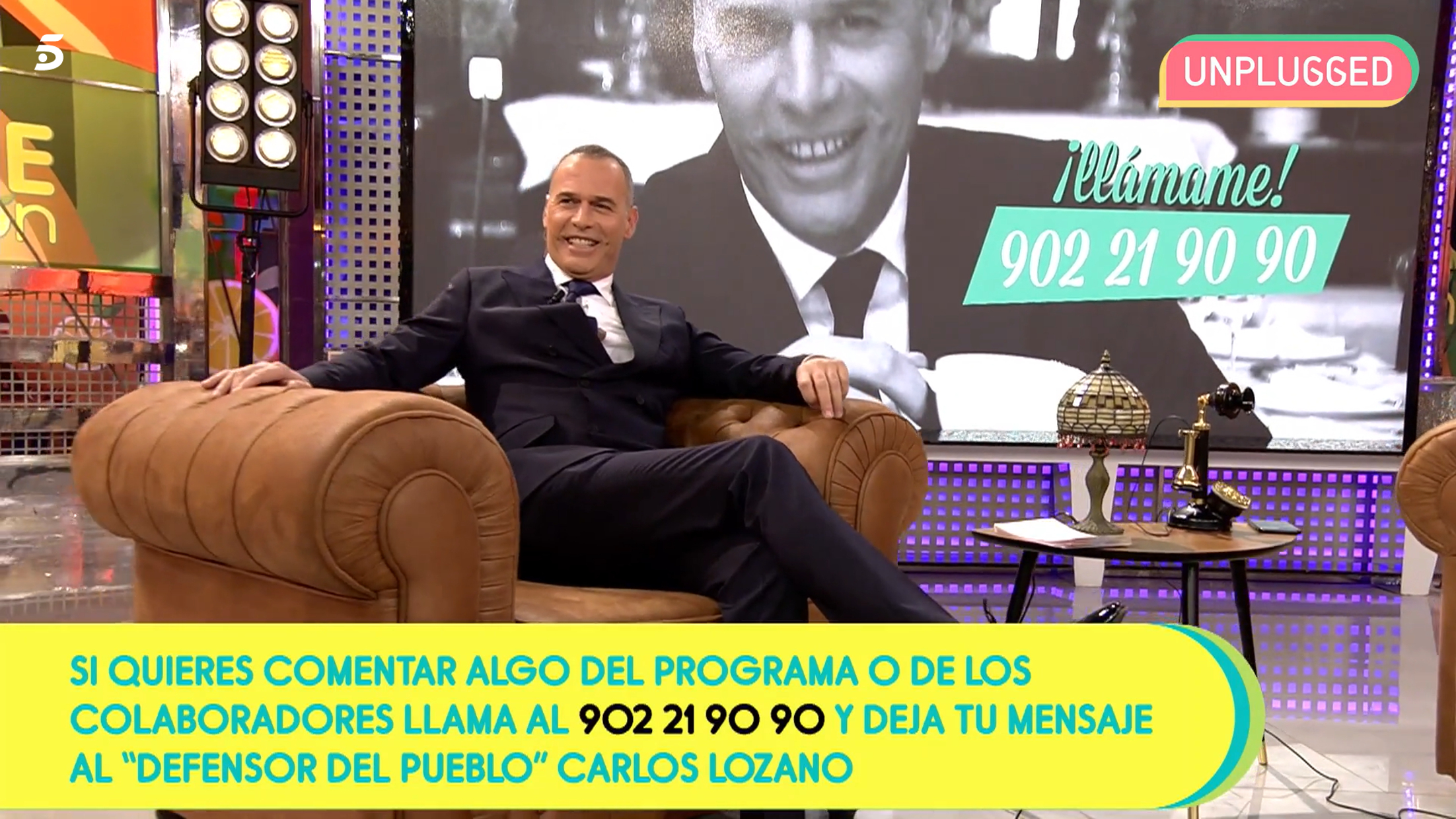 Carlos Lozano será el presentador de 'Sálvame Sandía', el nuevo programa de Telecinco.