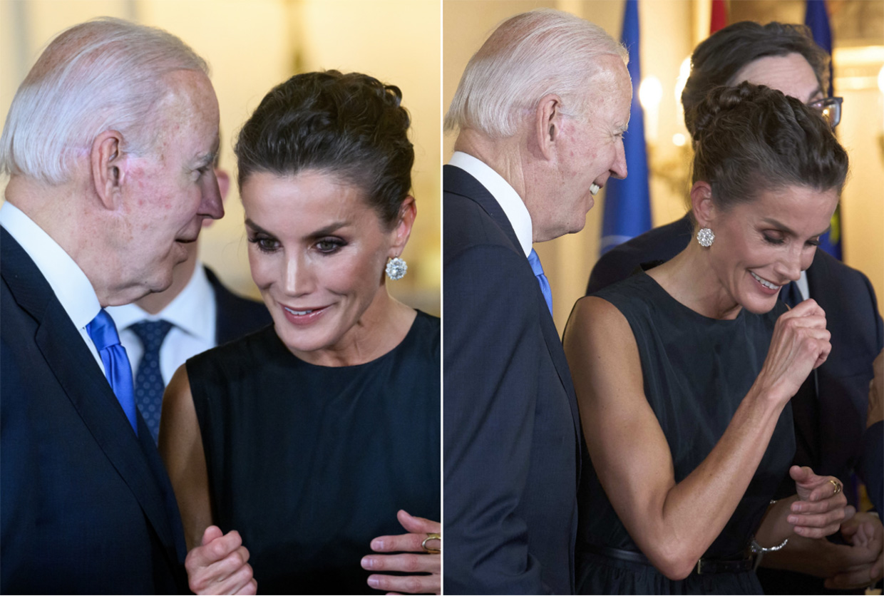 reina letizia joe biden