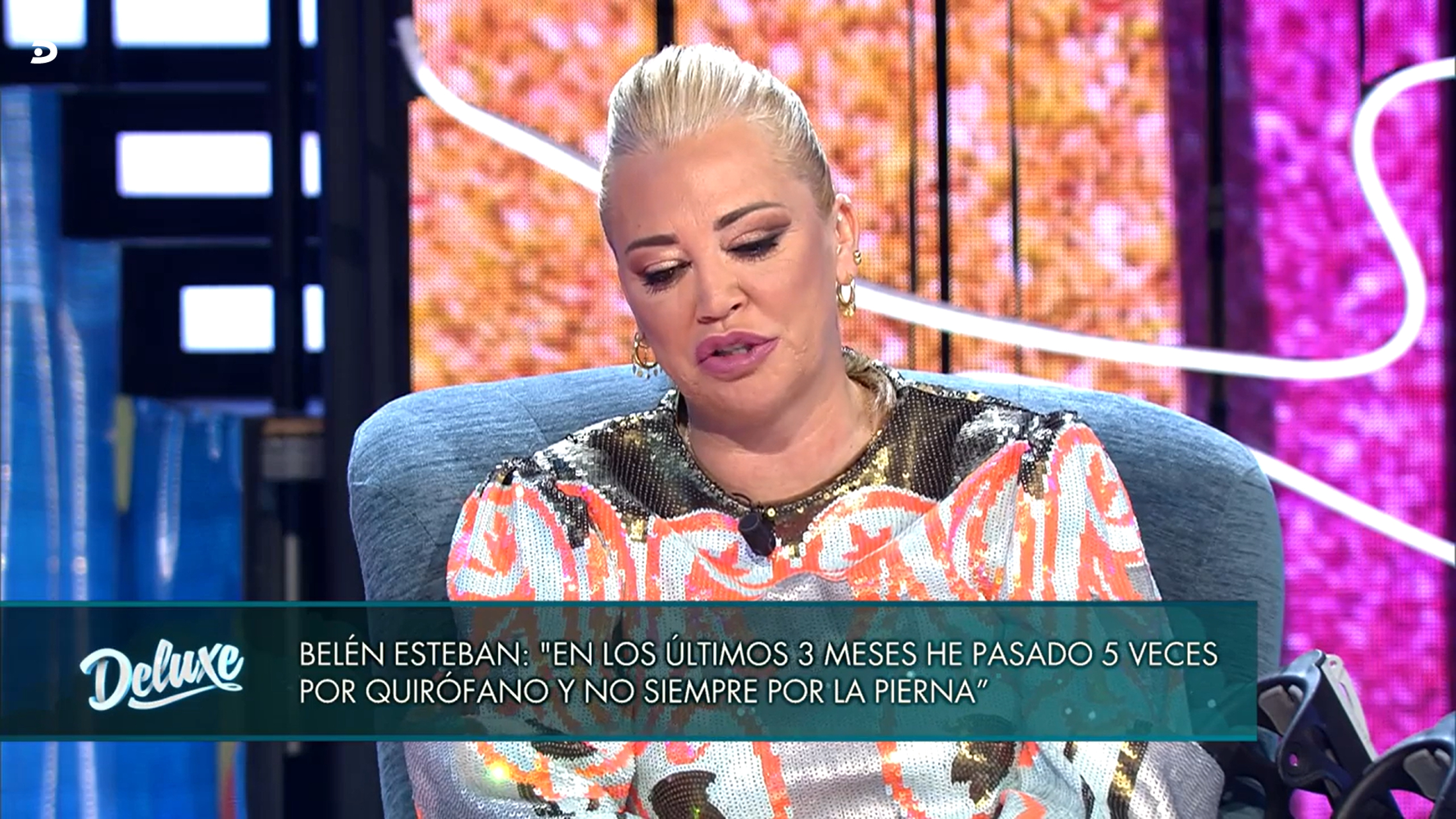 Belén Esteban ha sorprendido a sus compañeros al admitir el problema de salud que tuvo.