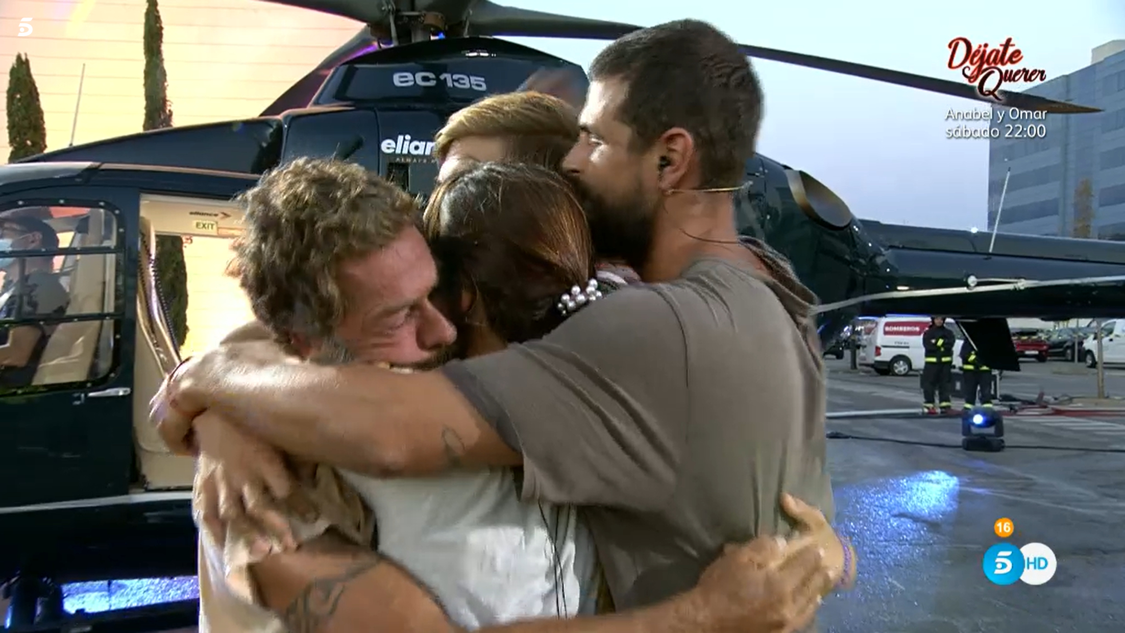 Nacho Palau, Ignacio de Borbón, Alejandro Nieto y Marta Peñate se han emocionado mucho al despedirse.