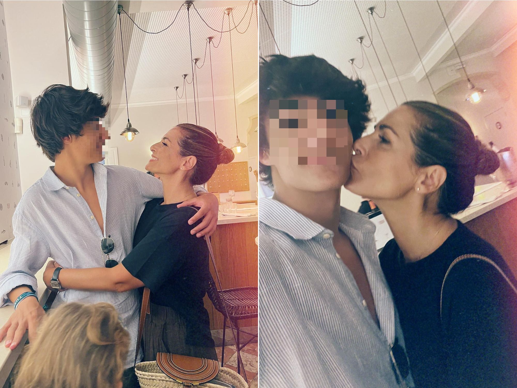 Algunas de las fotos que ha publicado Nuria junto a su hijo (@nuriarocagranell)