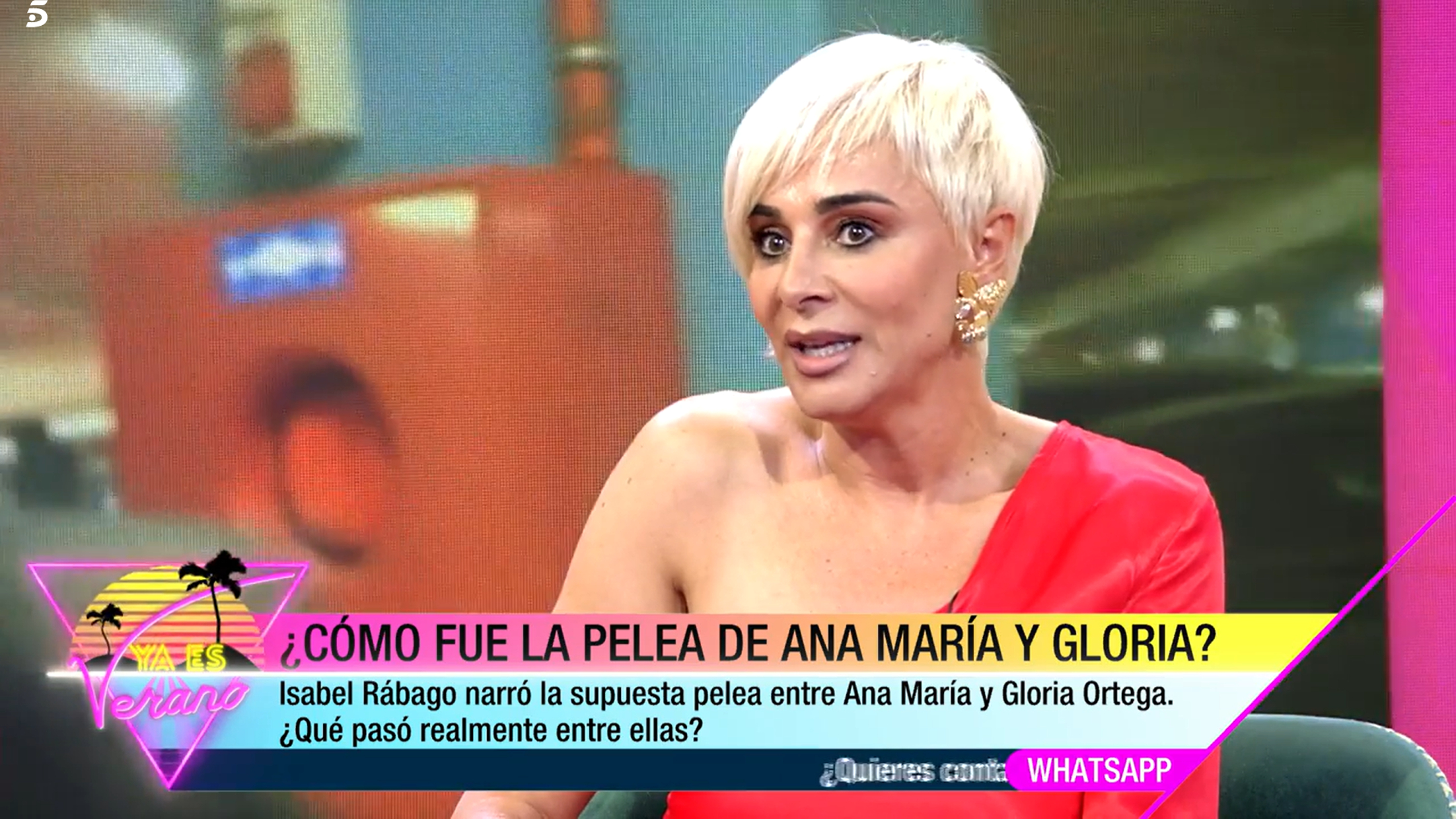 Ana María Aldón ha confirmado qué pasó con Gloria Camila.