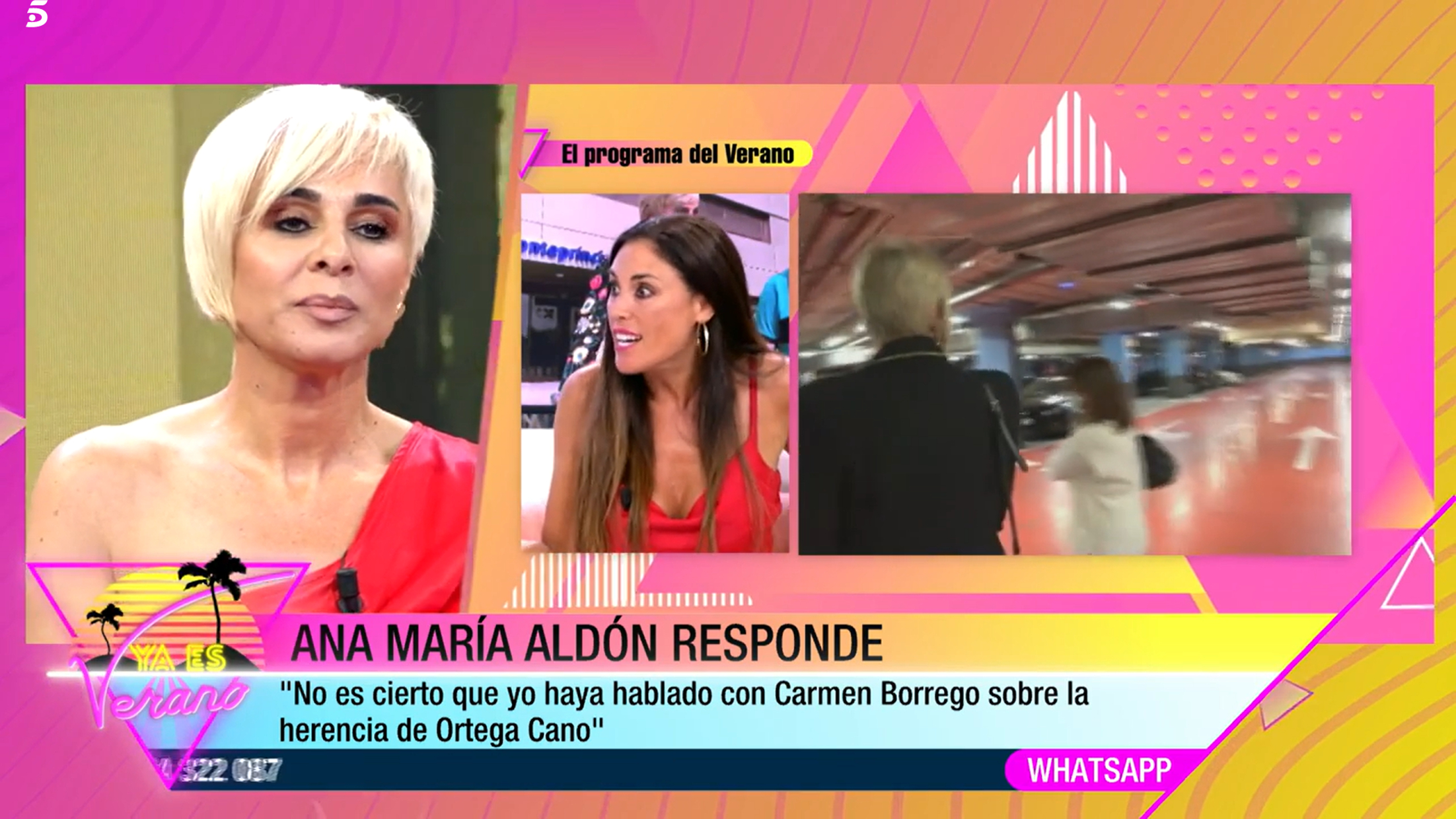 Ana María Aldón ha reaccionado a los rumores de separación por parte de otras personas.