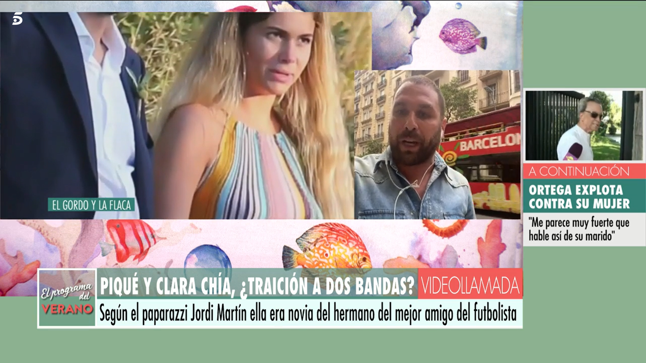 Clara Chía y Piqué ya no ocultan su relación, según J