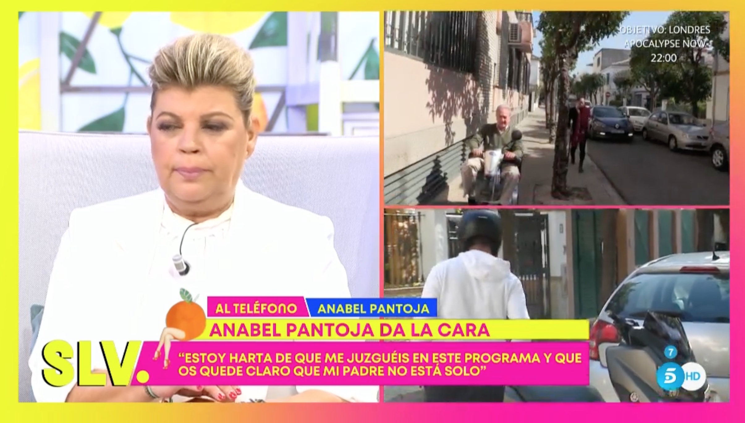 Anabel Pantoja ha llamado en directo a su programa para zanjar la polémica