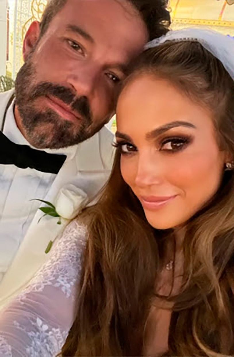 Jennifer Lopez y su marido Ben Affleck