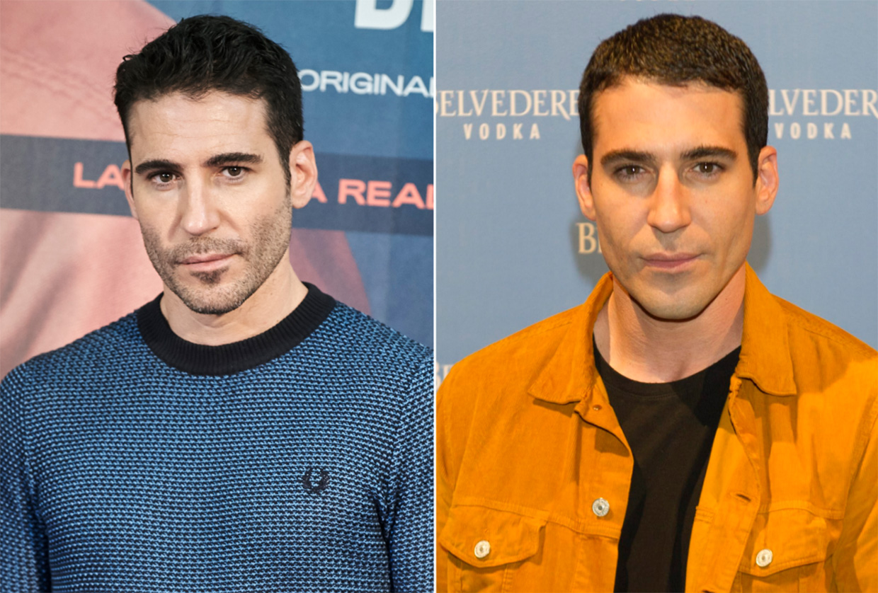 Miguel Ángel Silvestre con y sin barba