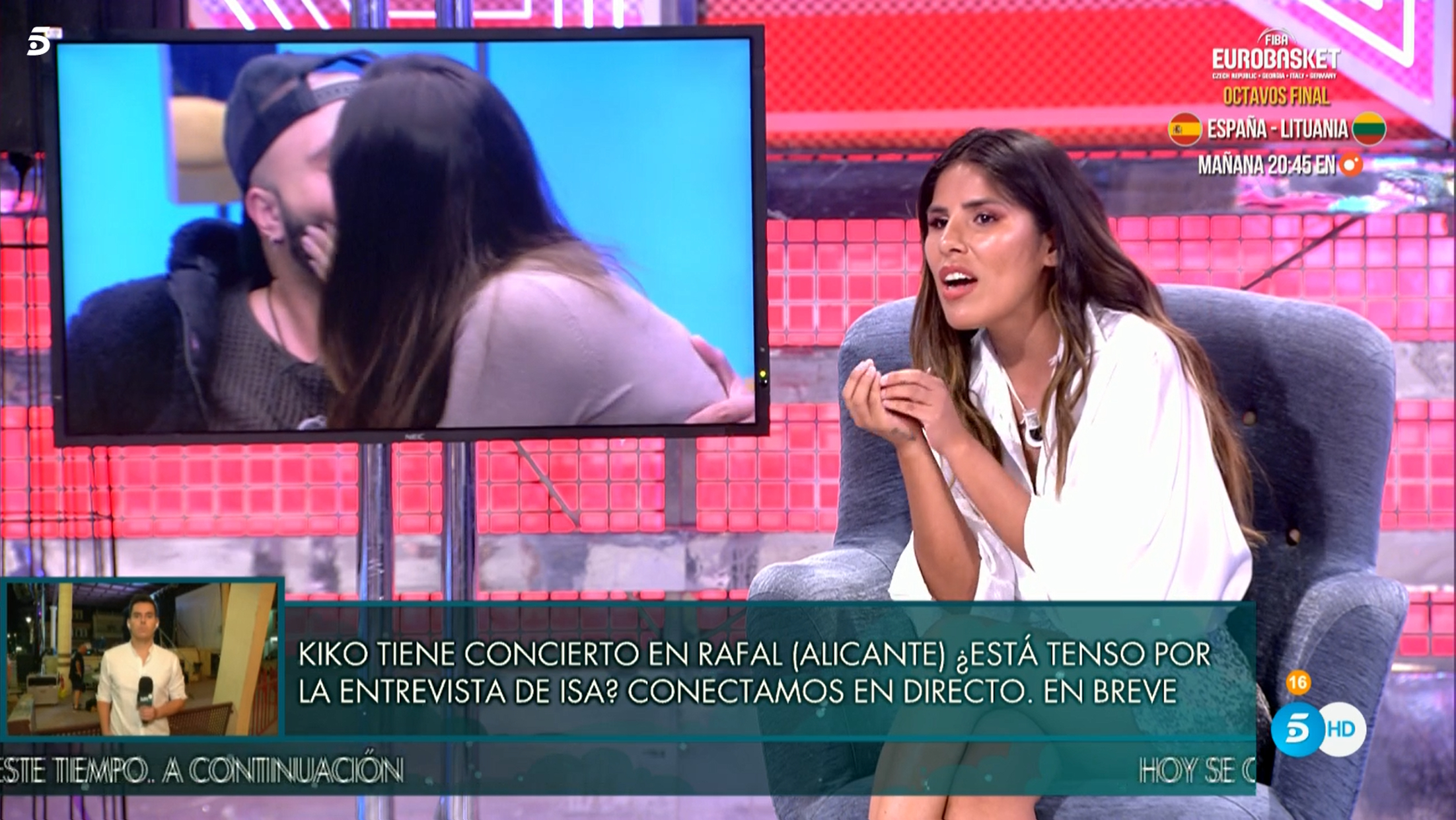 Isa Pantoja ha hablado sobre su relación con Irene Rosales.