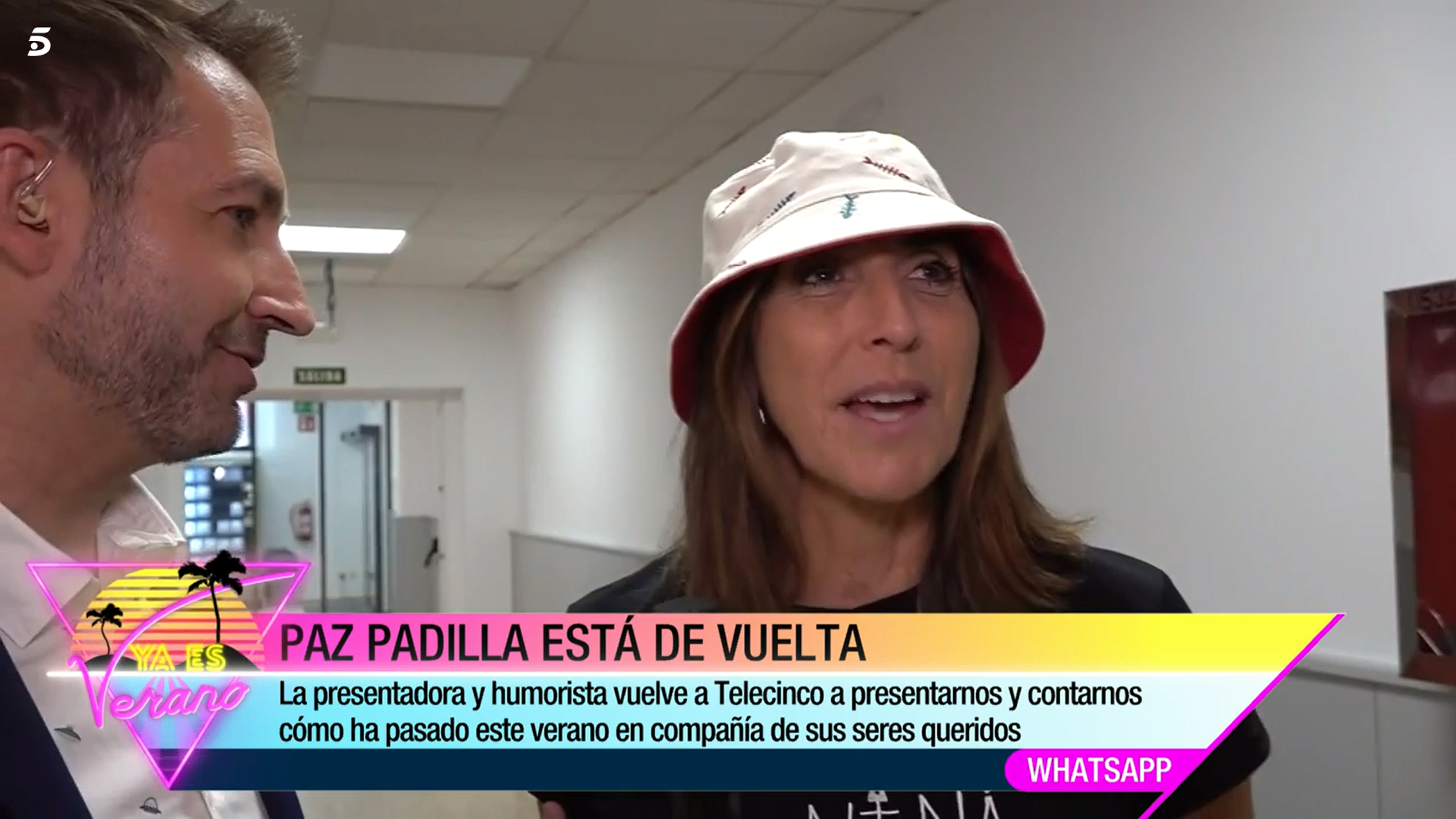 ¡Paz Padilla ha vuelto a Telecinco por la puerta grande!