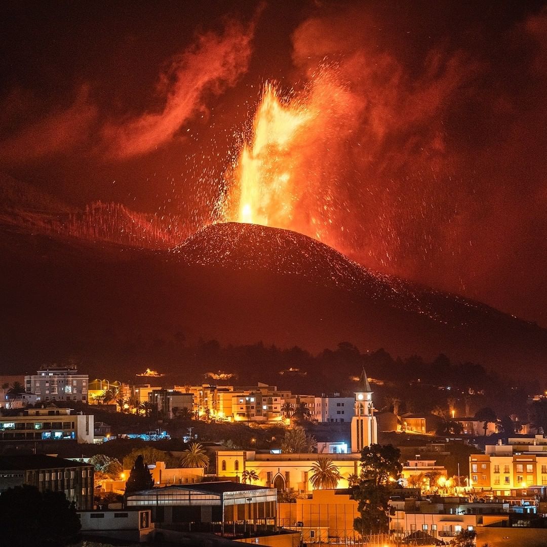 Volcán de Cumbre Vieja (La Palma).