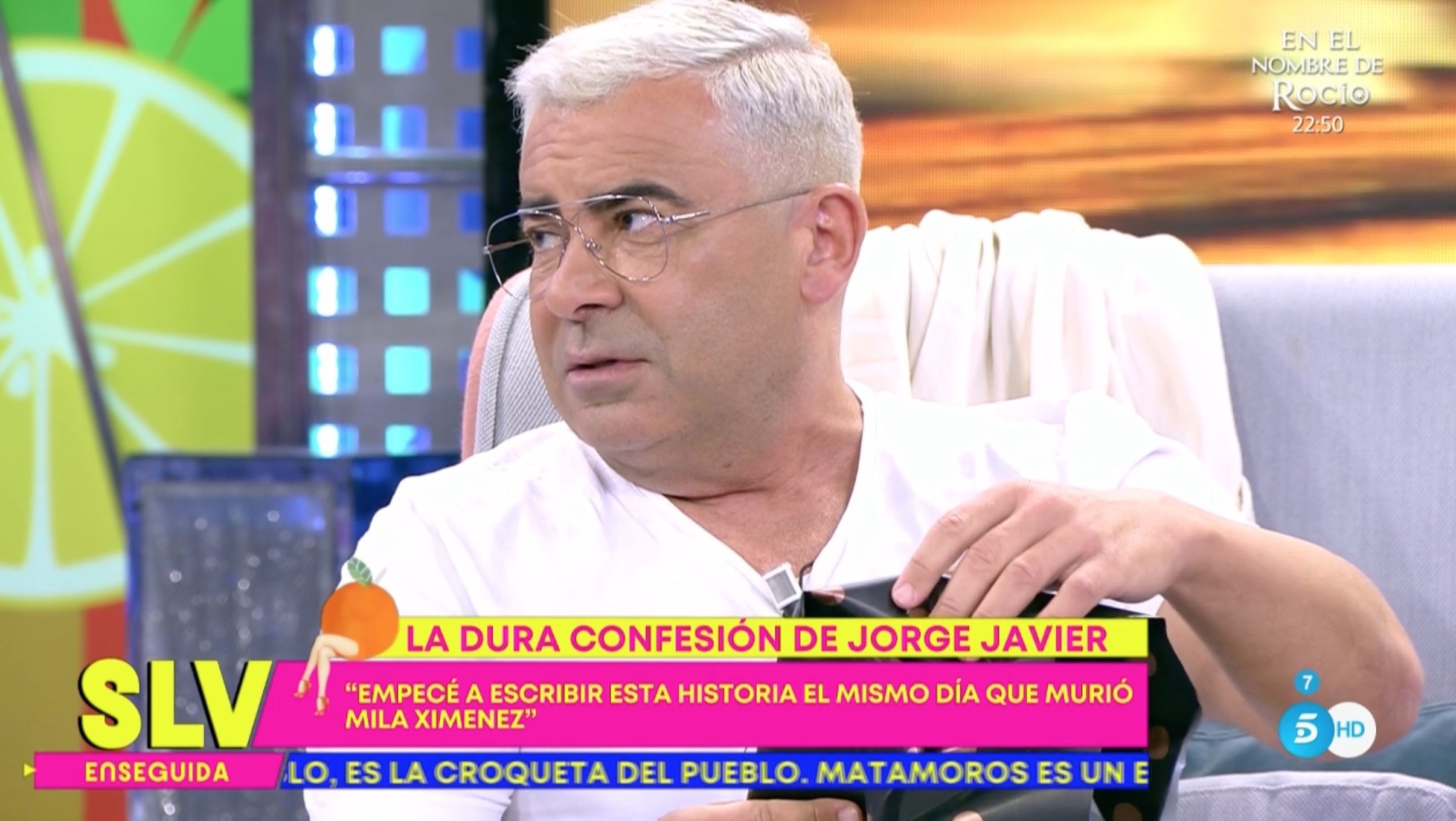 Jorge Javier Vázquez ha vuelto hoy a 'Sálvame' tras varios meses de vacaciones