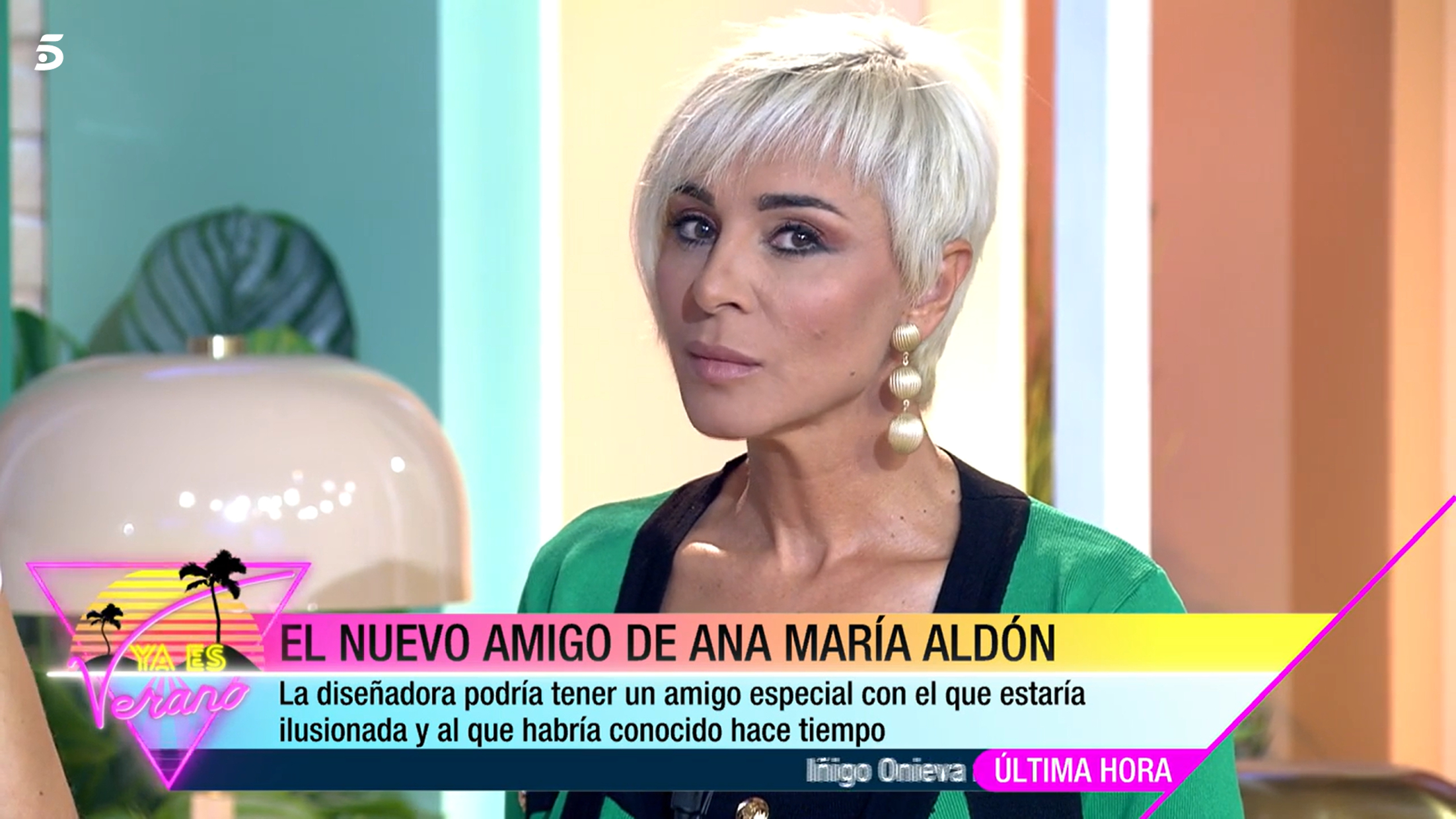 Ana María Aldón se ha mostrado muy afectada por los rumores de su supuesto romance.