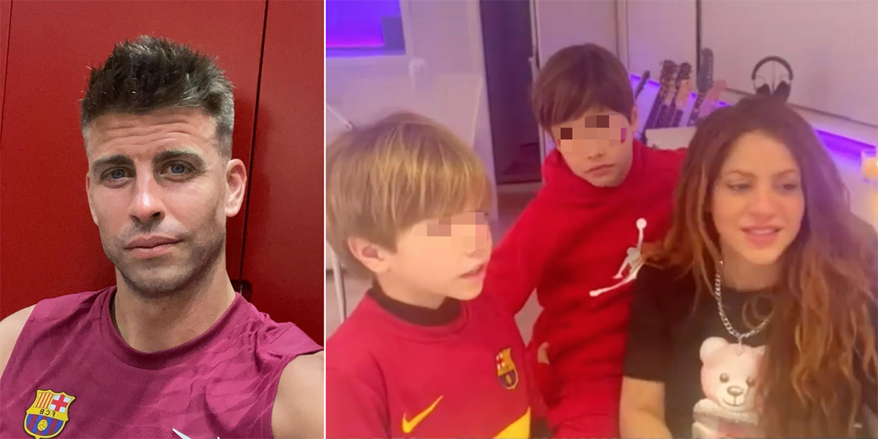 Gerard Piqué Shakira hijos