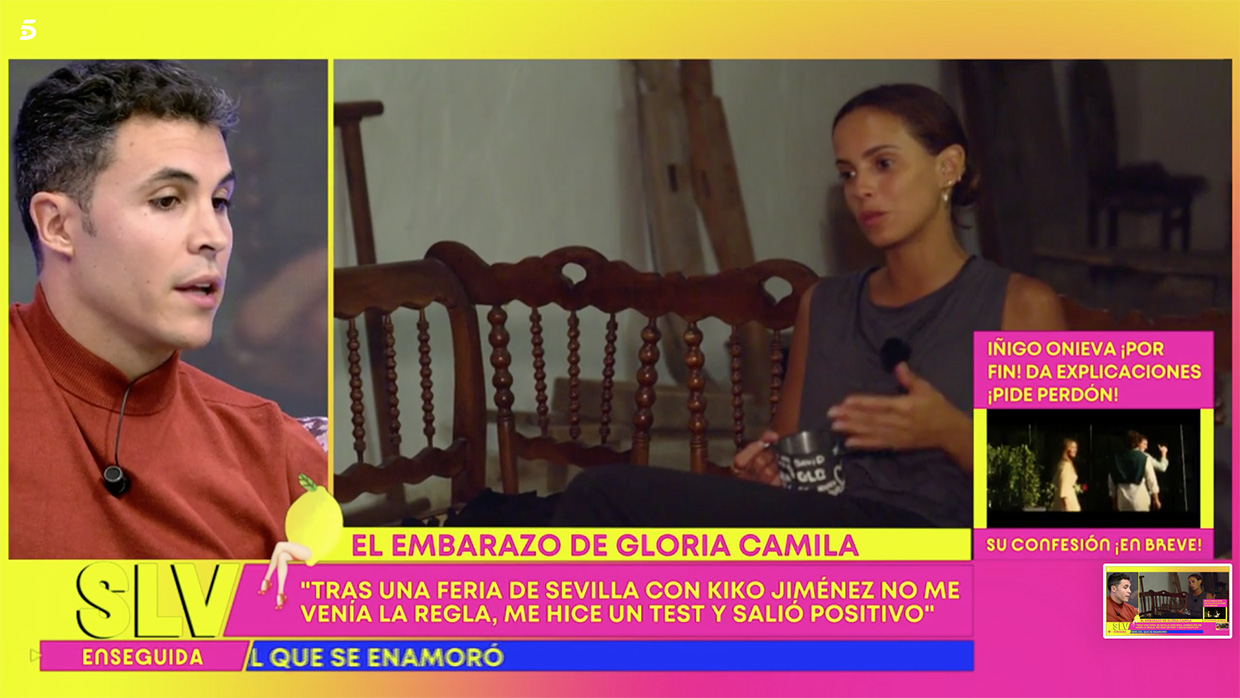 Kiko Jiménez hablando sobre Gloria Camila