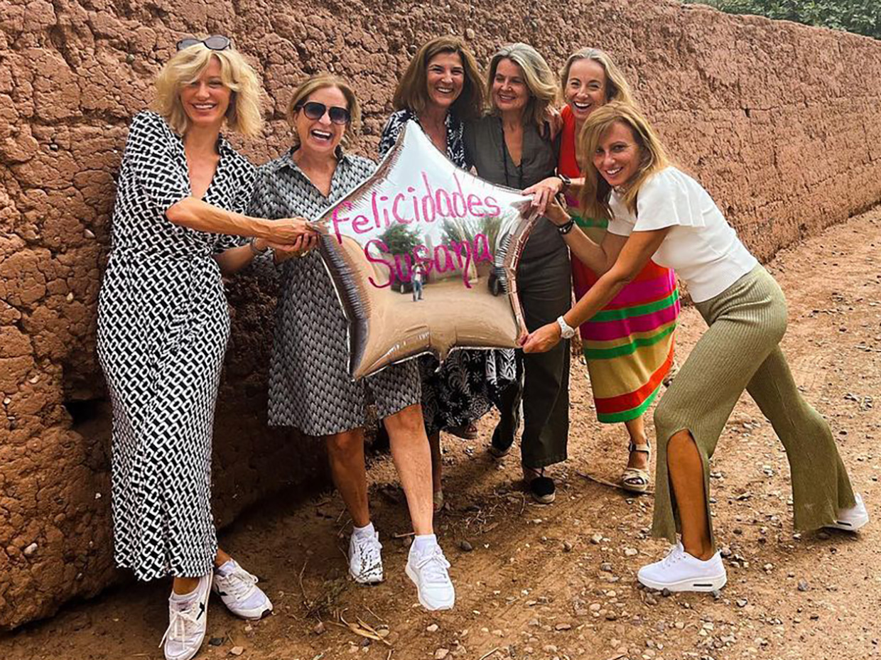 Susanna Griso cumpleaños amigas