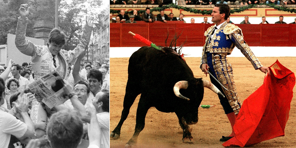 spartacus bullfight