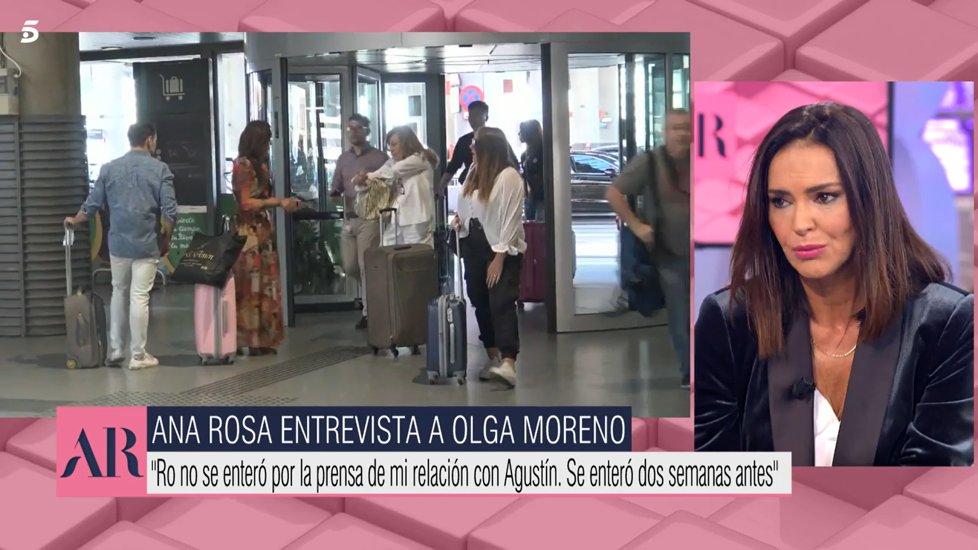 Olga Moreno se sentó en 'El programa de AR' para hablar sobre su relación.