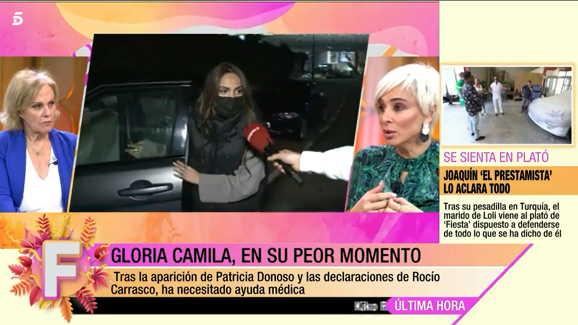 Ana María Aldón ha sido muy tajante sobre su relación con Gloria Camila.