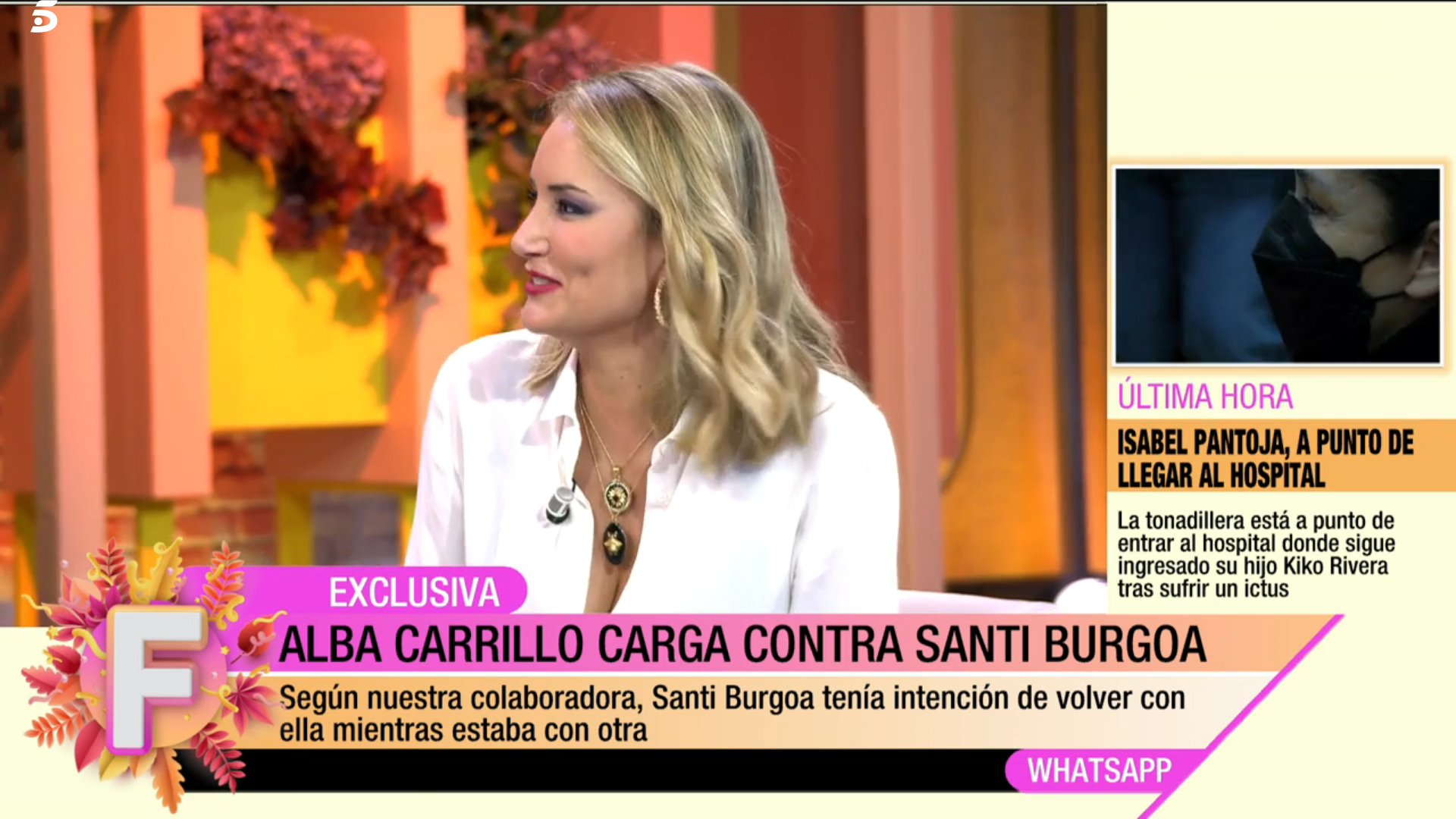 Alba Carrillo ha confesado por qué se enfadó con Santi Burgoa por su nuevo romance.