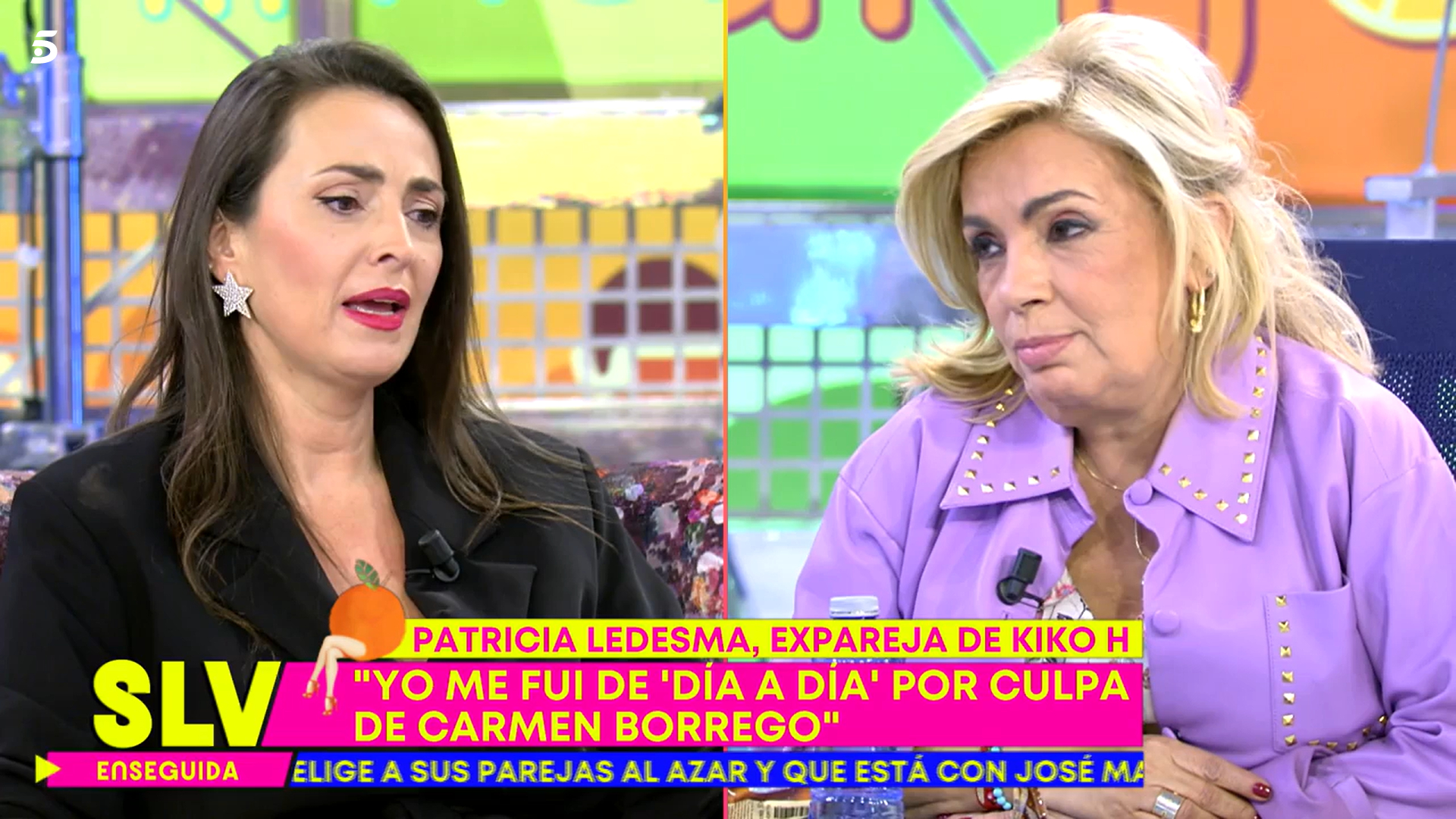 Patricia Ledesma ha desvelado sus problemas con Carmen Borrego en 'Día a día'.