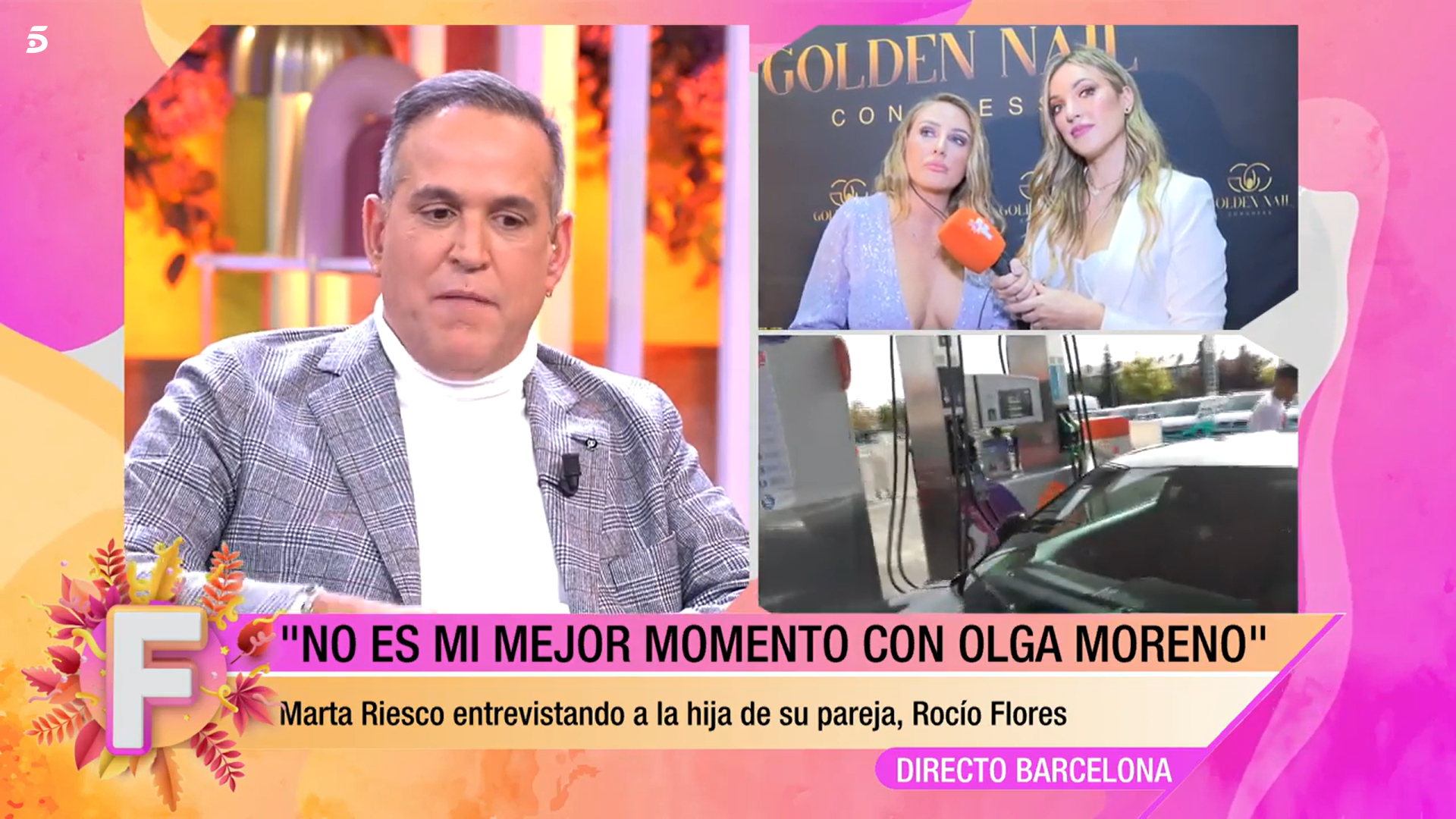 Rocío Flores ha intervenido en 'Fiesta' antes de hacer su debut como presentadora.