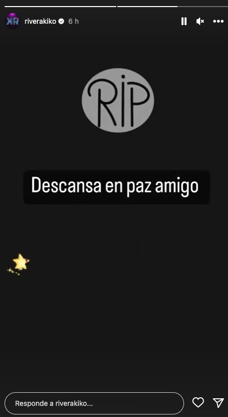 Kiko Rivera se despide de un buen amigo