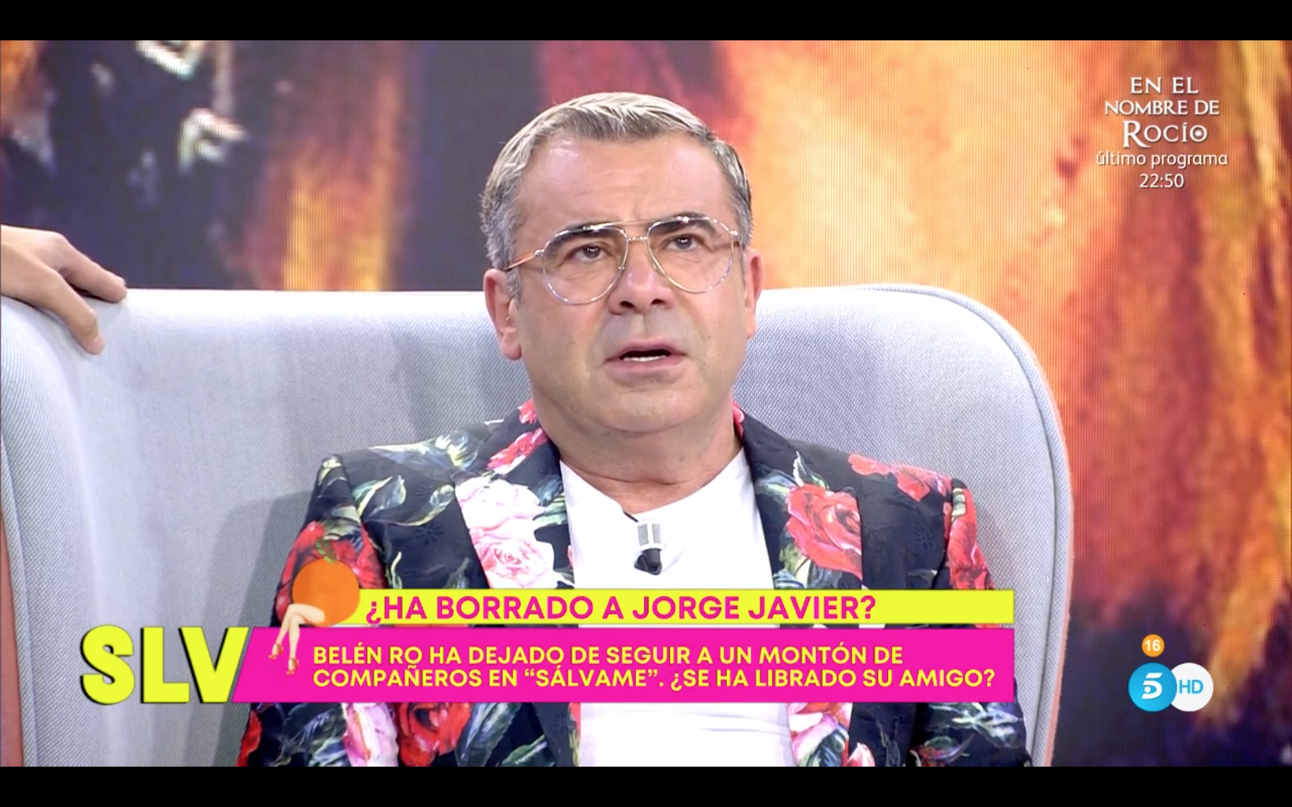 Jorge Javier Vázquez habla de su relación con Belén Rodríguez