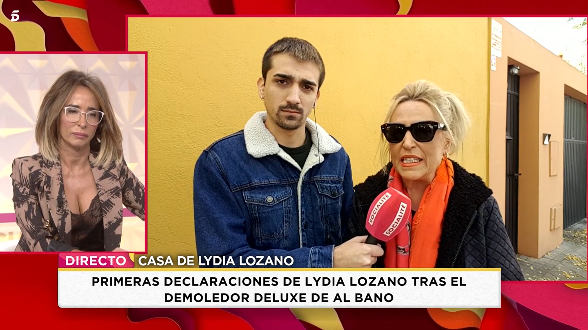 Lydia Lozano ha intervenido en 'Socialité' para responder a Al Bano y Kiko Matamoros.