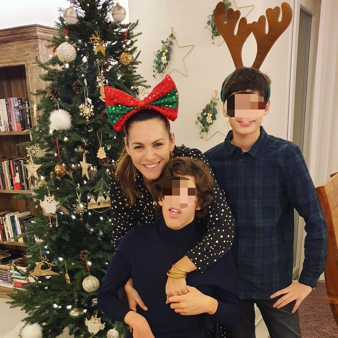 Estas serán las segundas navidades de Fabiola y sus hijos en su casa.