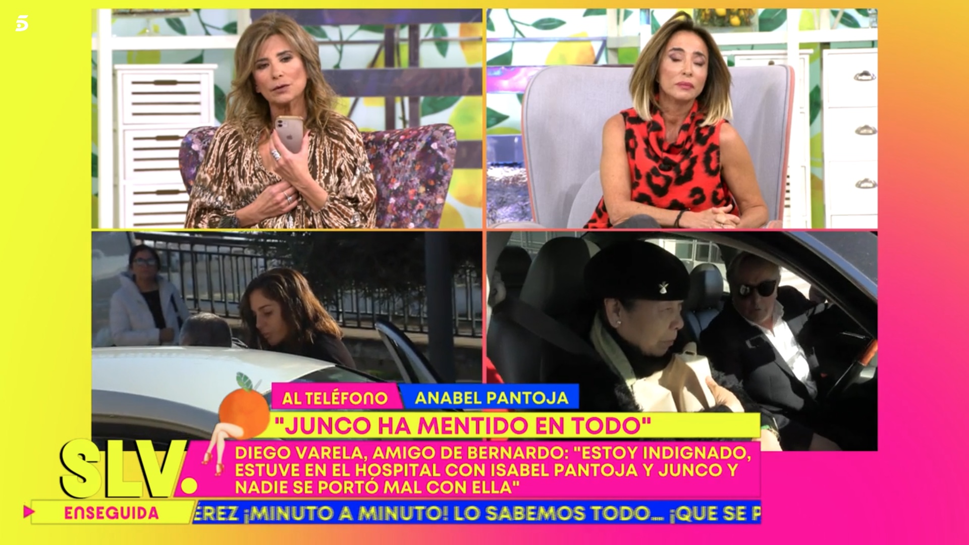 Anabel Pantoja ha llamado en directo a 'Sálvame Diario' a través del teléfono de Gema López