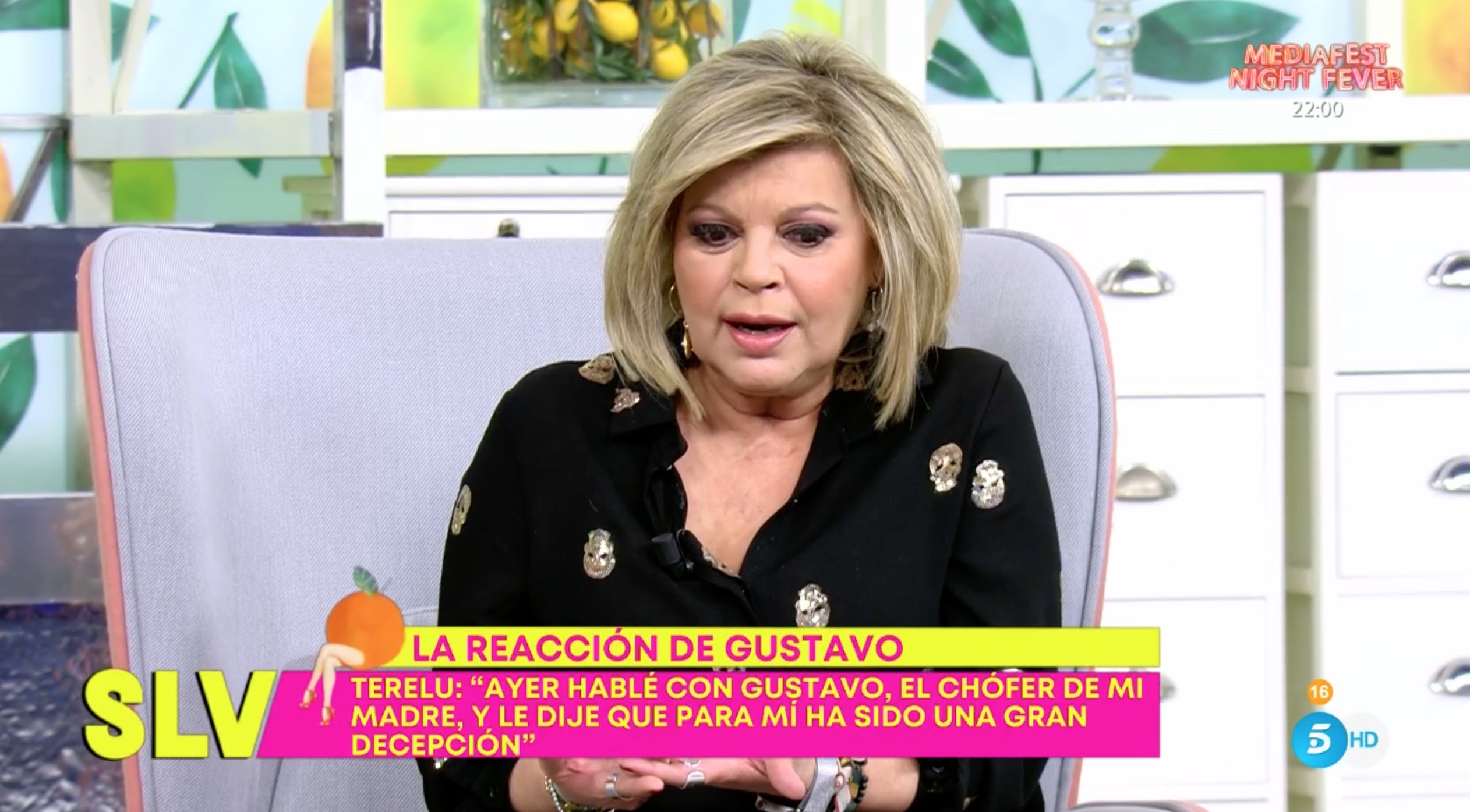 Terelu Campos ha desvelado todo lo que ha hablado con Gustavo Guillermo en 'Sálvame Diario'