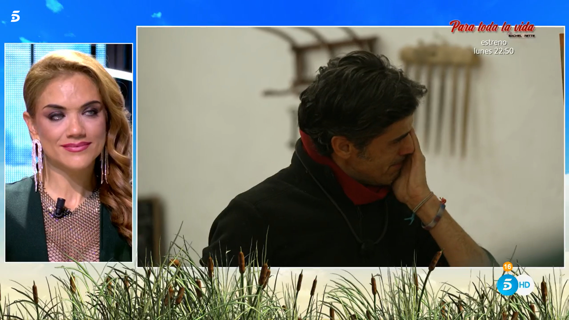Víctor Janeiro ha roto a llorar al hablar sobre su mujer, Beatriz Trapote, y sus hijos.