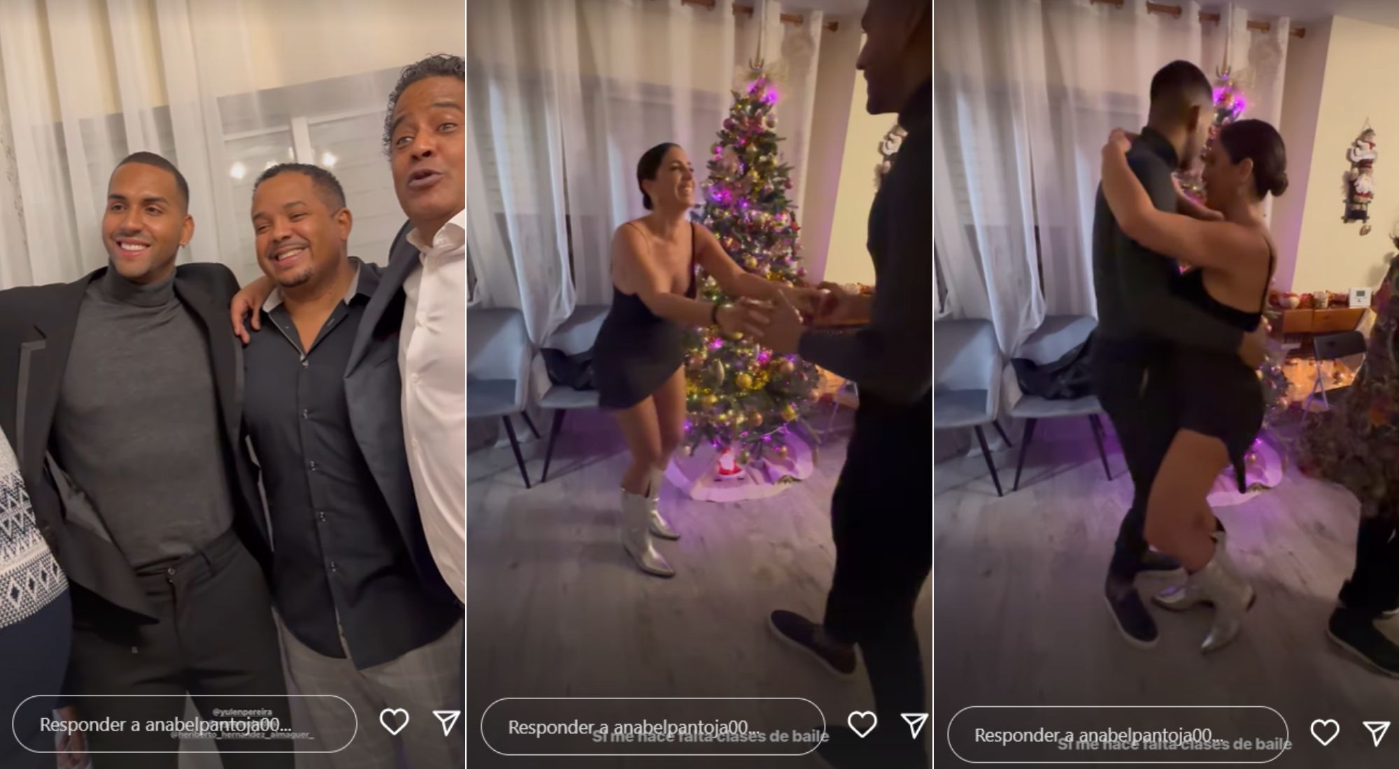 Anabel Pantoja ha compartido algunos momentos especiales de la noche en Instagram (@anabelpantoja00)