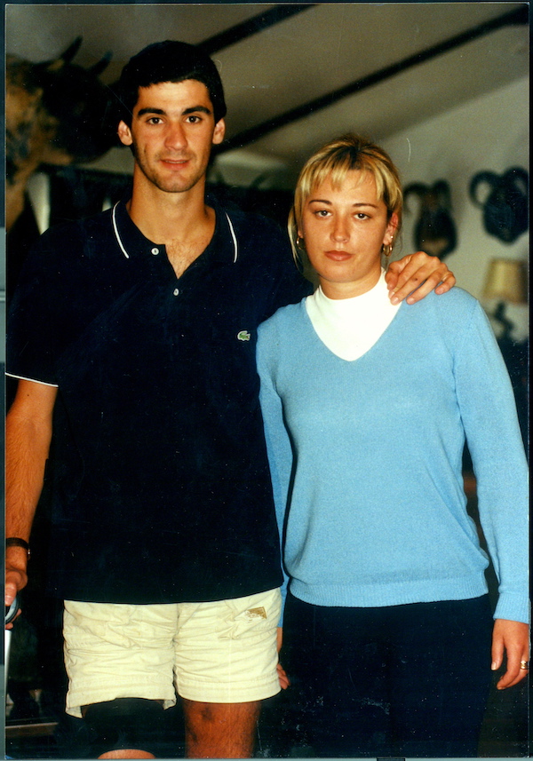 Belén Esteban y Jesulín en una imagen en 1998