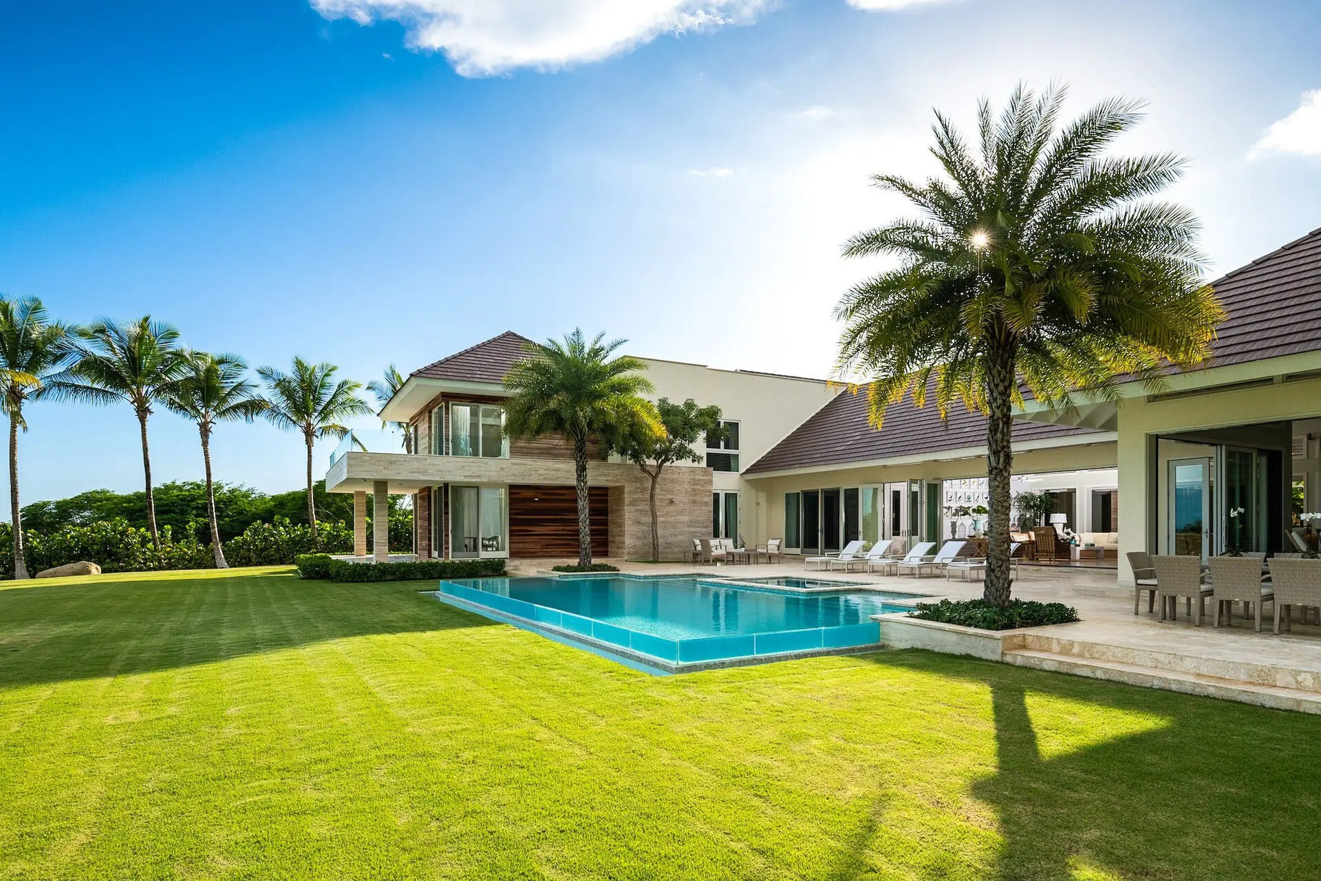 Los Bono pasan la Navidad en el hotel Casa de Campo Resort y Villas, de La Romana (República Dominicana).