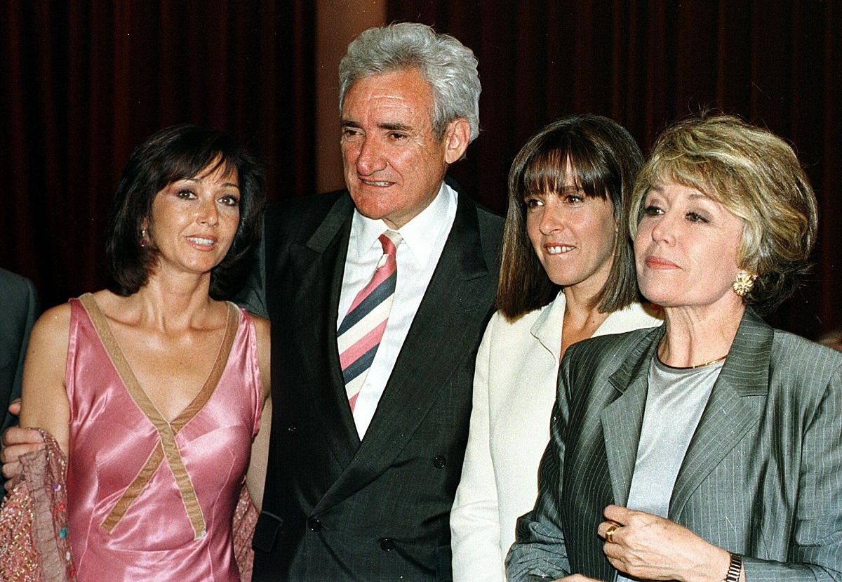 Ana Rosa Quintana, Luis del Olmo, Ana Blanco y Rosa María Mateo.