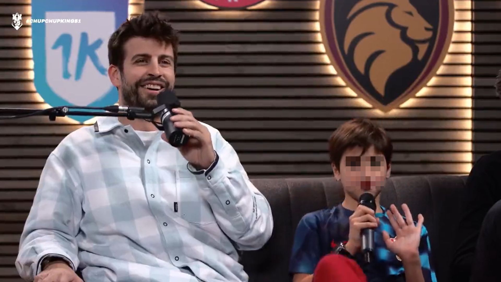 Gerard Piqué utilizó términos impropios delante de su hijo, Milan.