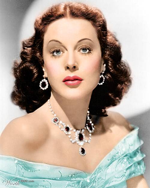 La actriz austríaca Hedy Lamarr en un posado de su época de esplendor.