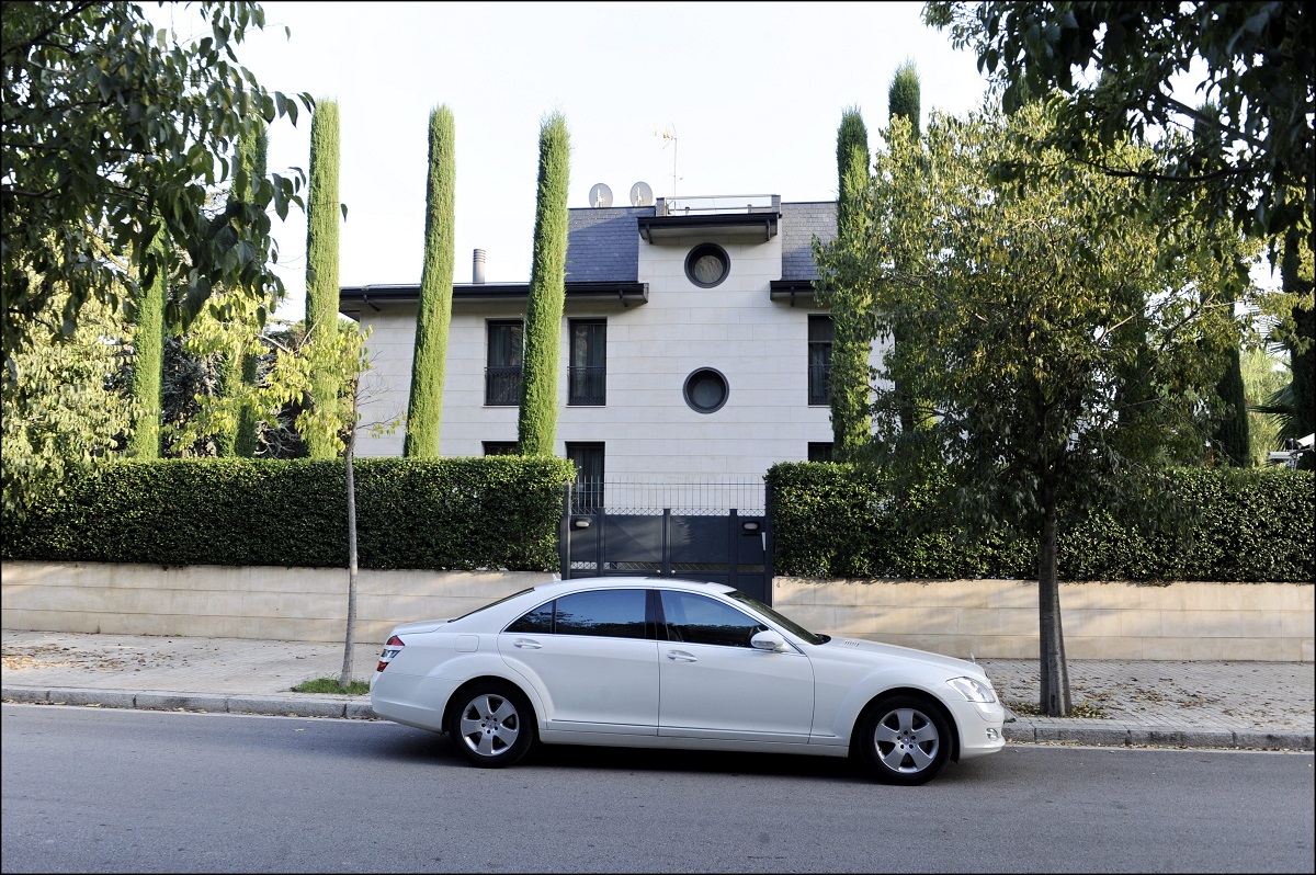 Esta es la casa de Borja Thyssen en Barcelona.