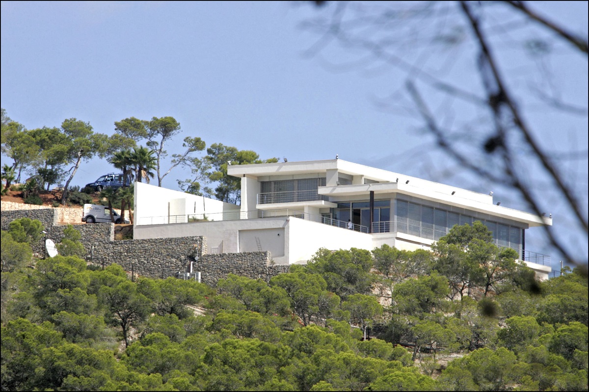 La casa de Borja Thyssen en Ibiza.