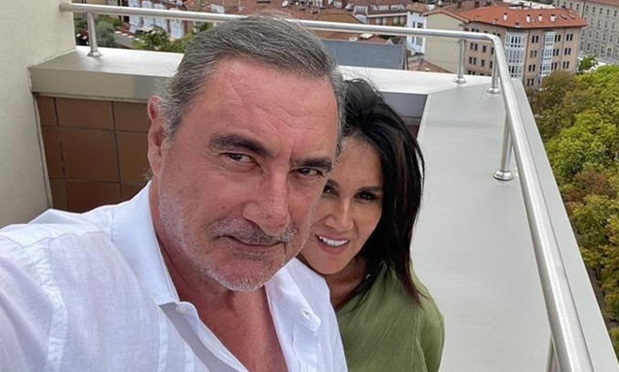 Carlos Herrera y Pepa Gea en una de las primeras fotos que compartieron juntos (@carlosherrera2017)