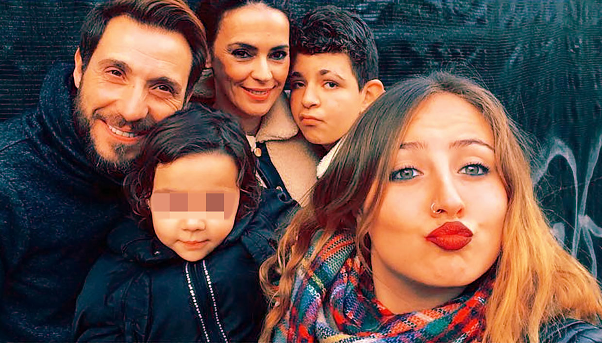 Rocio Flores Olga Moreno Antonio David Flores y David Flores