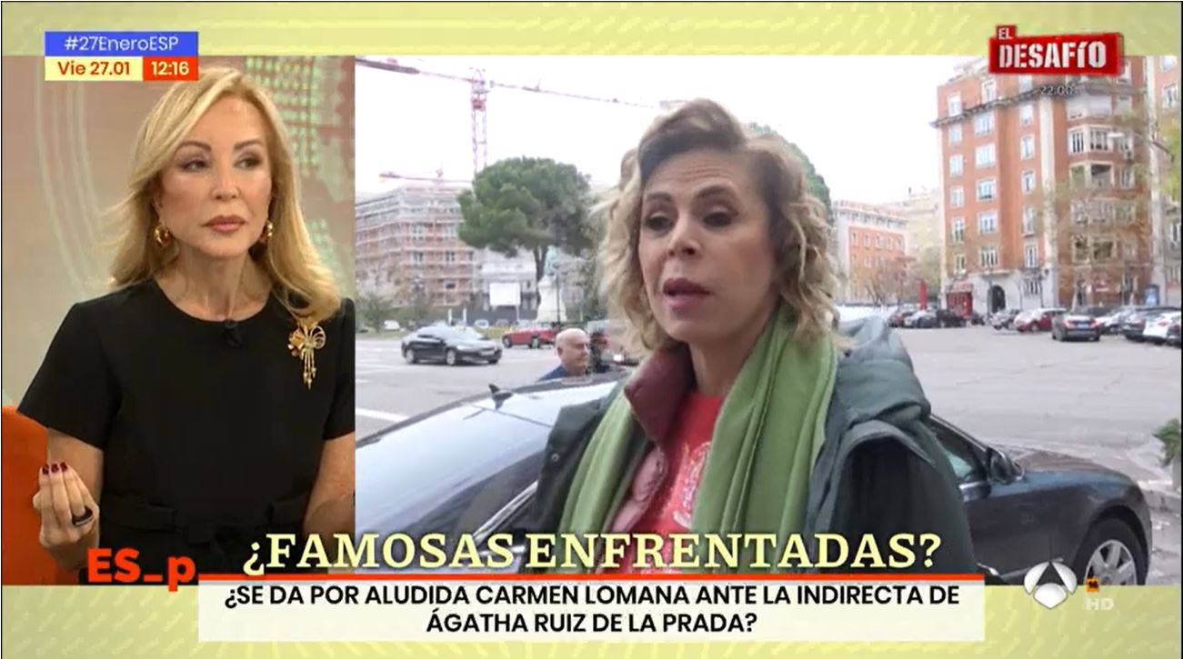 Carmen Lomana también ha hablado sobre la diseñadora.