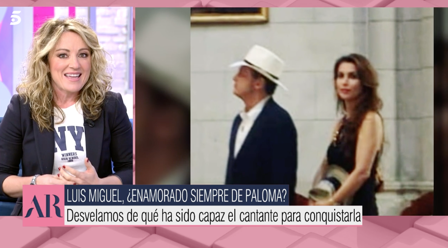 Captura de 'El programa de Ana Rosa' hablando de Luis Miguel.