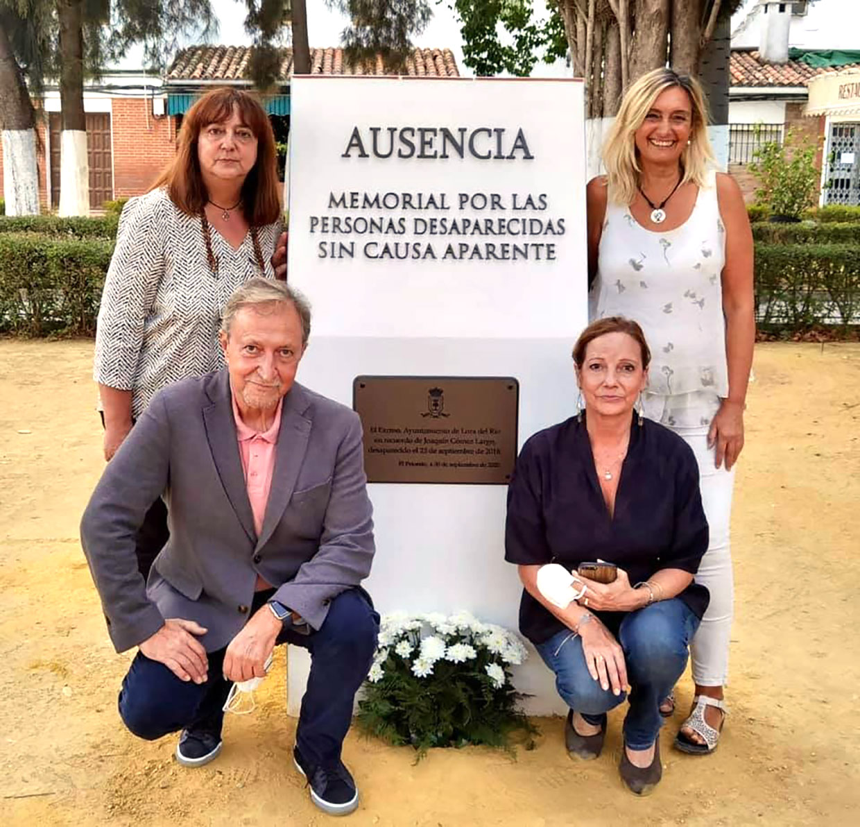 Paco Lobatón en un acto de la fundación