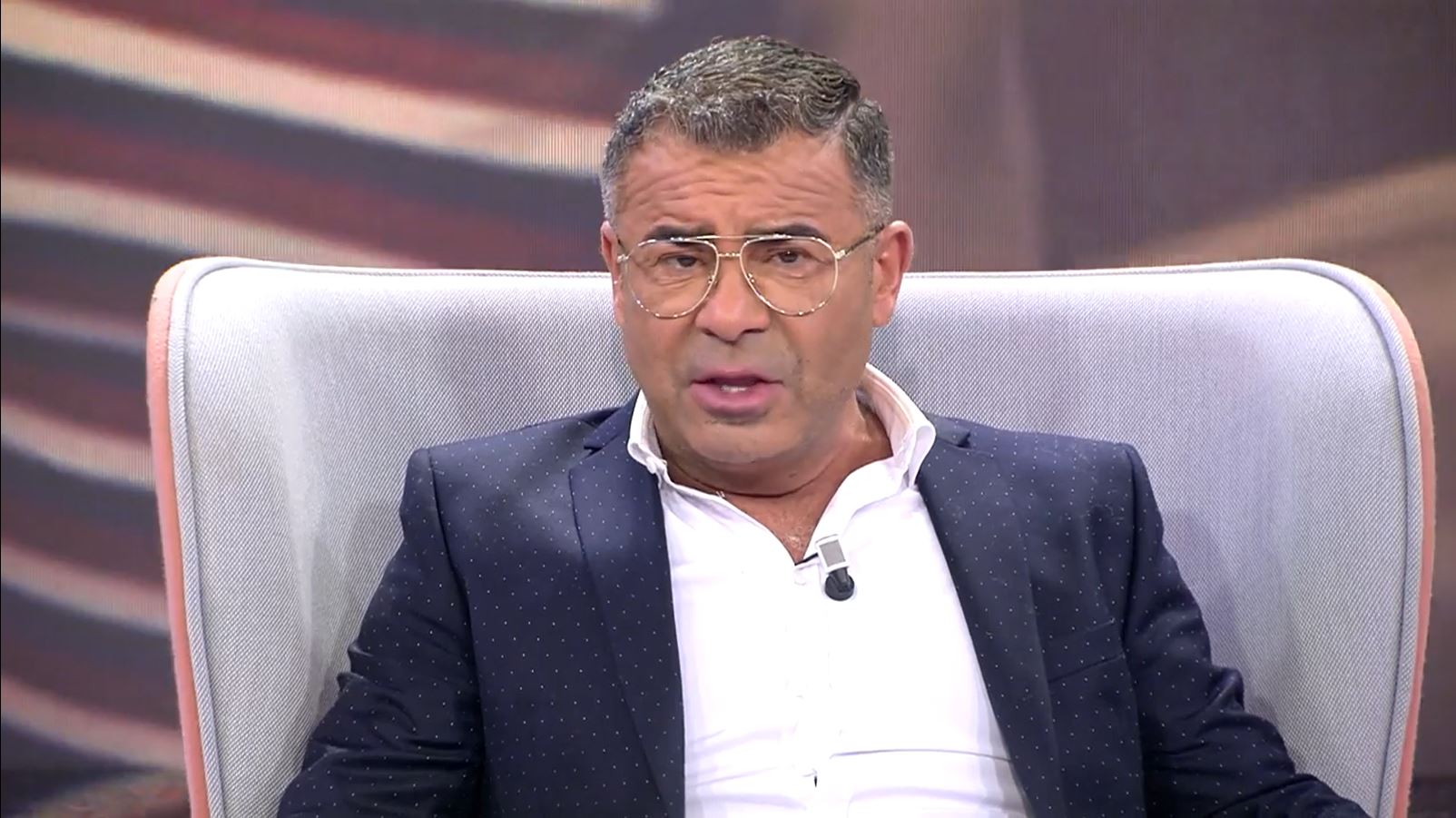 Jorge Javier, en el plató de 'Sálvame'.