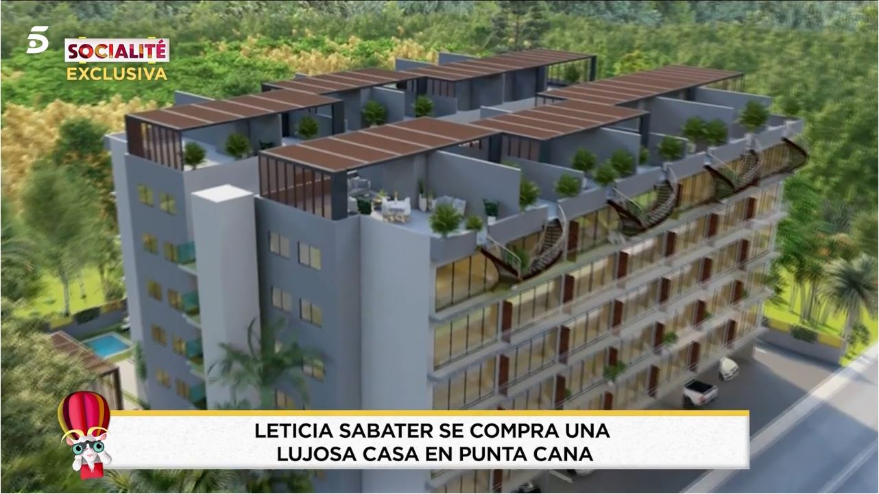 Este es el edificio donde se encuentra la nueva casa de Leticia Sabater.